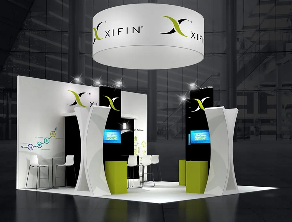 Convenient 20x20 booth rental services